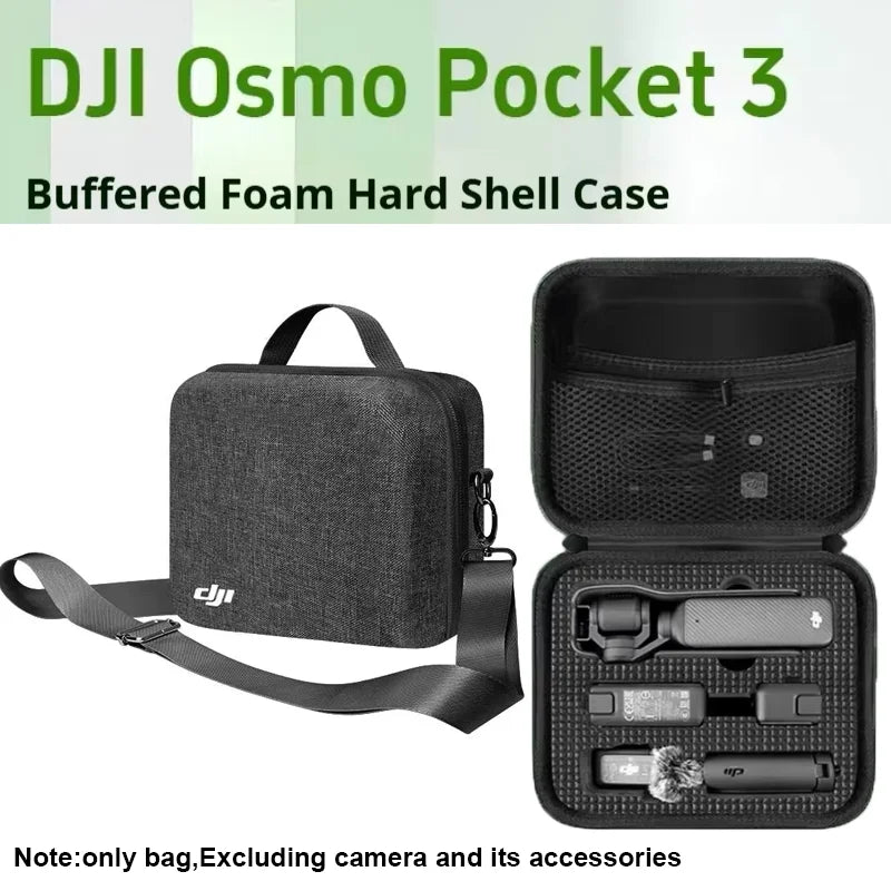 DJI Osmo Pocket 3 Hard Carry Case – Protective Storage Bag