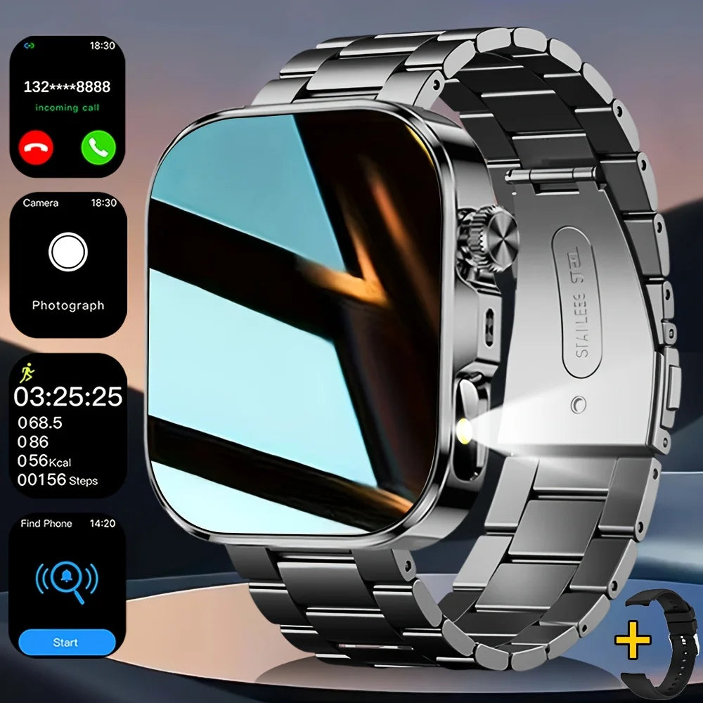 ERUN Premium Smart Watch – GPS, Sports Modes & Alexa