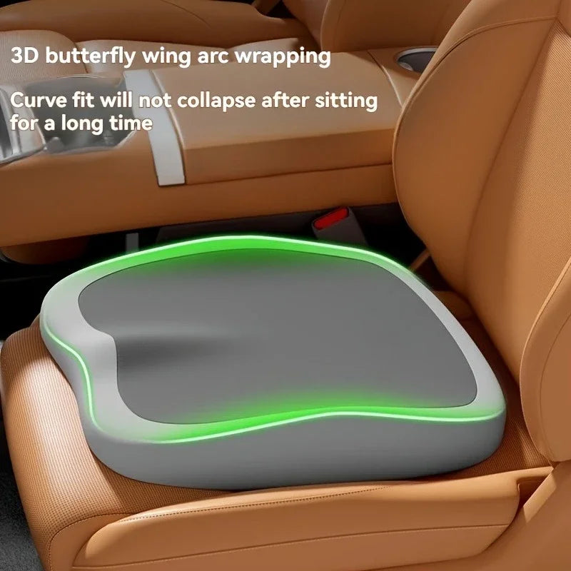 Ergonomic Memory Foam Seat Cushion | Car & Office Chair