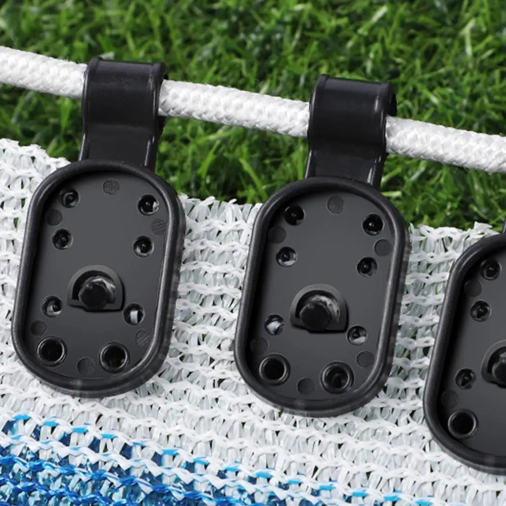 50Pcs Shade Cloth Clips Outdoor Lock Grip Plastic Clips Sunshade Netting Fastener Clamps Greenhouse Garden Net Fixing Peaceful Pleasures Health and Wellness