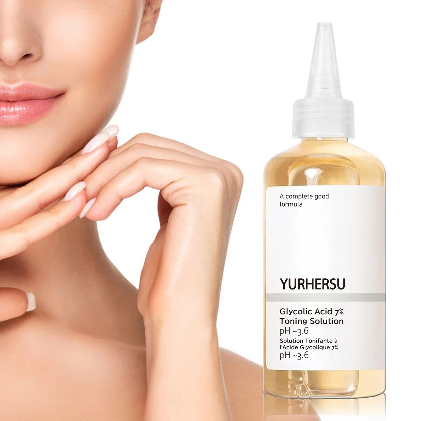 Glycolic Acid Brightening Toner – Deep Cleanse & Glow | 100ml