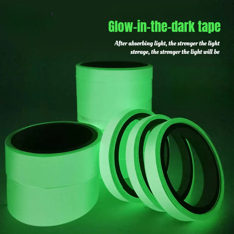 Glow in the Dark Tape | Self-Luminous Fluorescent Adhesive
