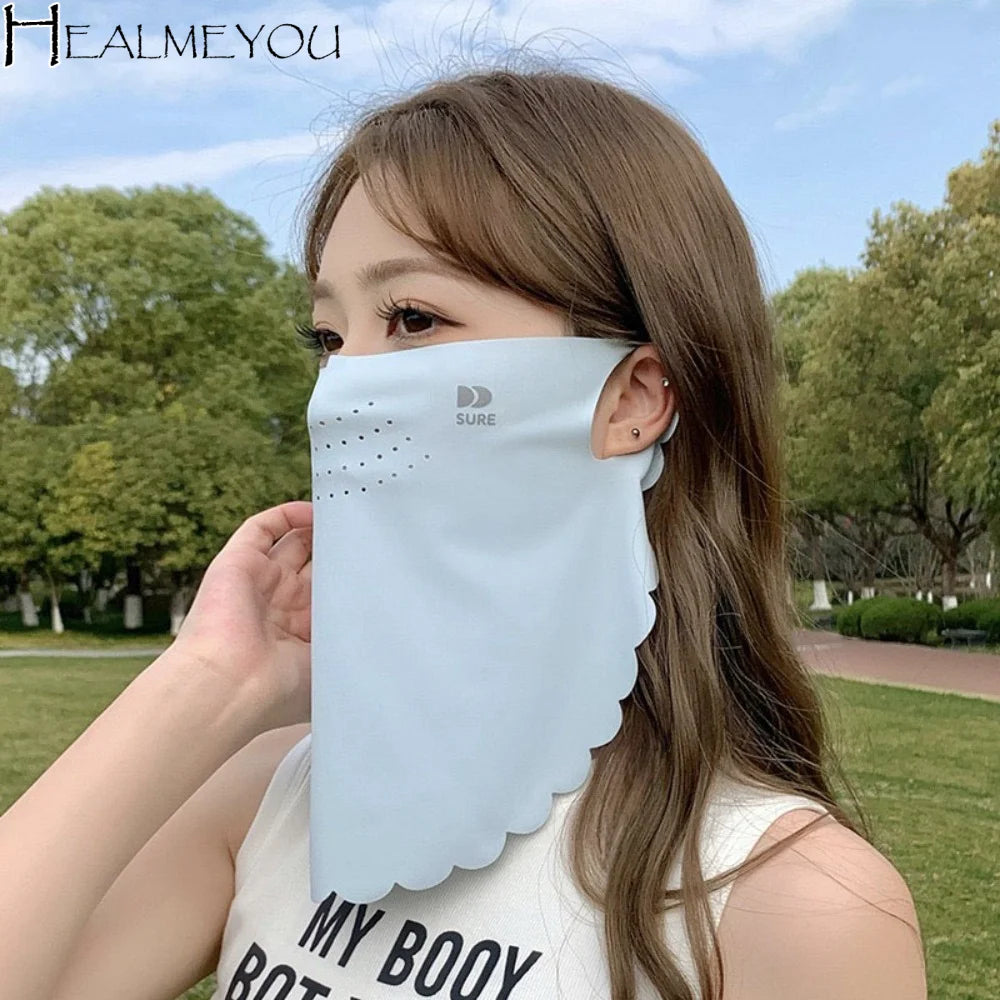 UV Protection Sunscreen Mask & Summer Scarf Peaceful Pleasures Health and Wellness