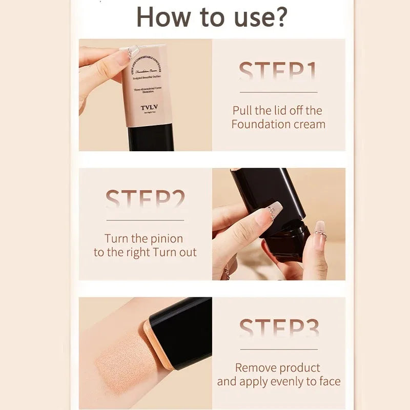 TVLV Eraser Foundation Stick 20g – Full Coverage Concealer