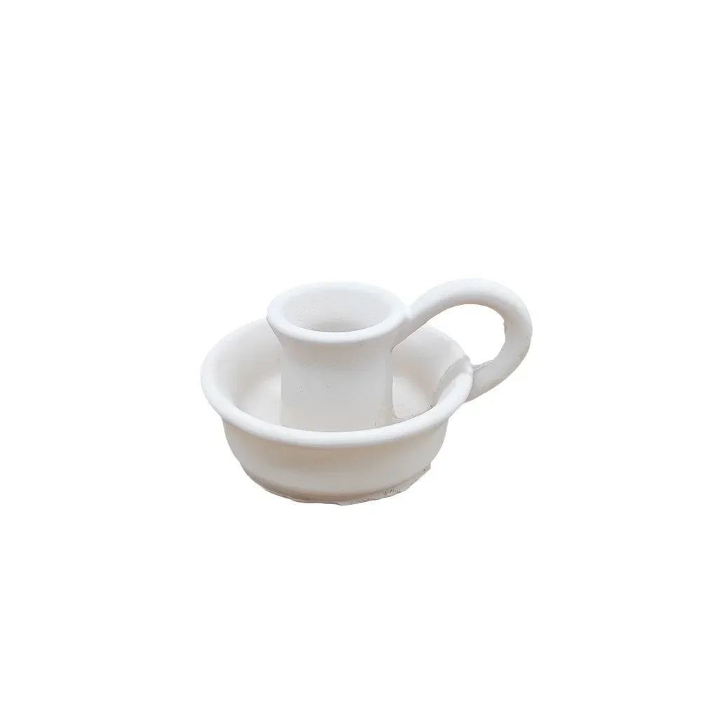 Teacup Candle Holder Silicone Mold – Clay, Plaster & Concrete Silicone Craft Mold Peaceful Pleasures Health and Wellness