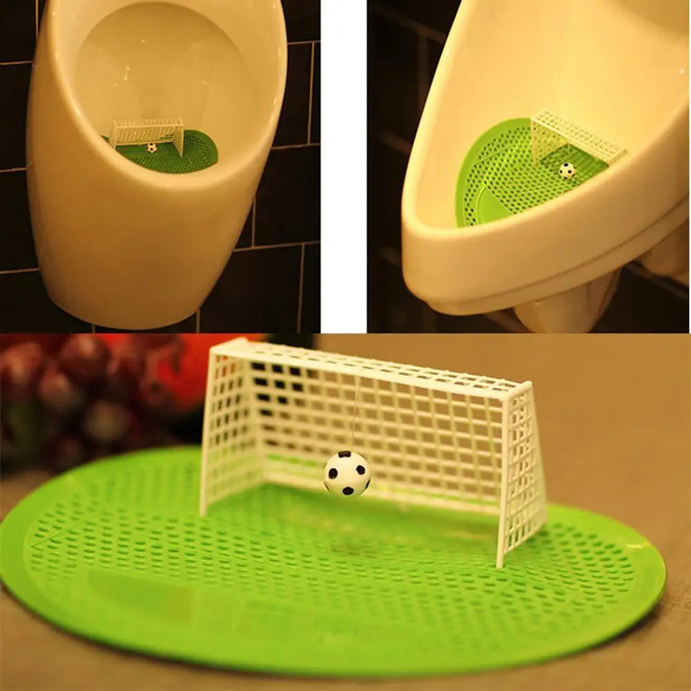 Football Goal Urinal Filter Screen – Anti-Splash & Deodorizer