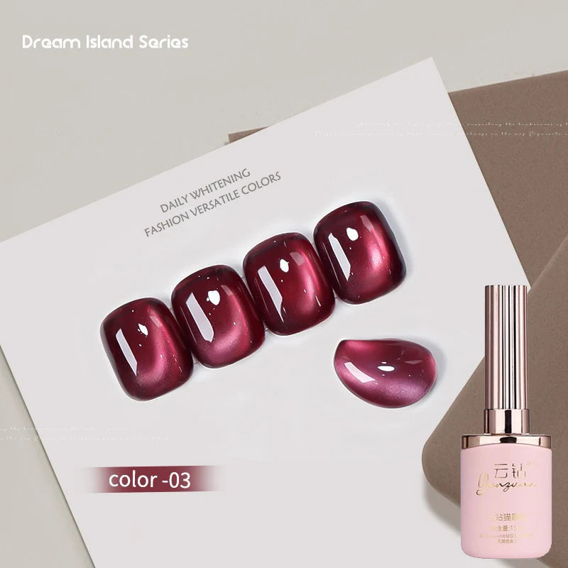 36-Color Magnetic Cat Eye Gel Polish Set | UV/LED Nail Kit