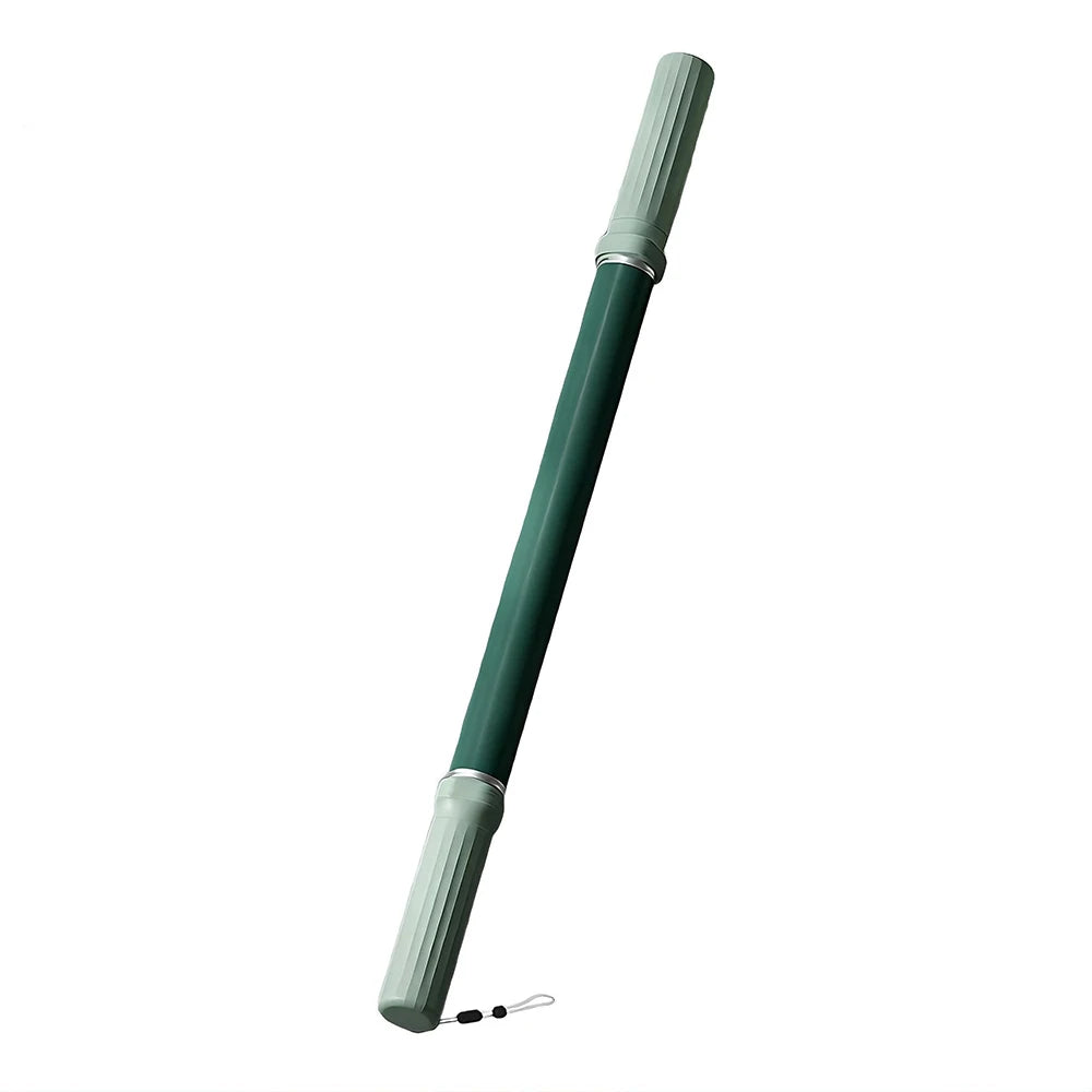 Yoga Stick For Stretching Relaxation Tool Roller Hunchback Corrector Open Back Standing Training Stick for Fitness Accessories Peaceful Pleasures Health and Wellness Green