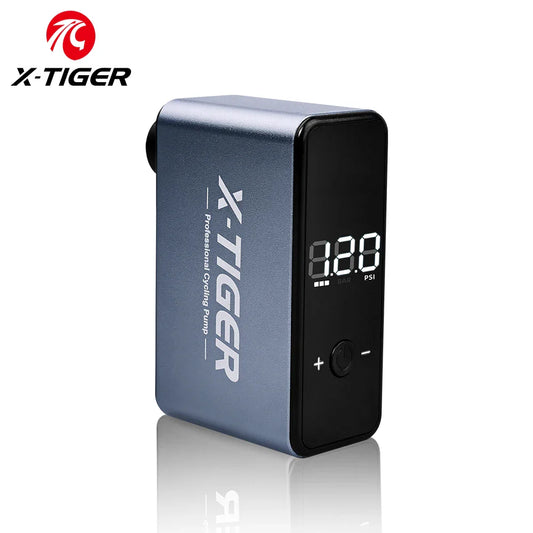X-TIGER 120PSI Mini Electric Bike Pump – Rechargeable Portable Electric Bike Pump Oasis Select