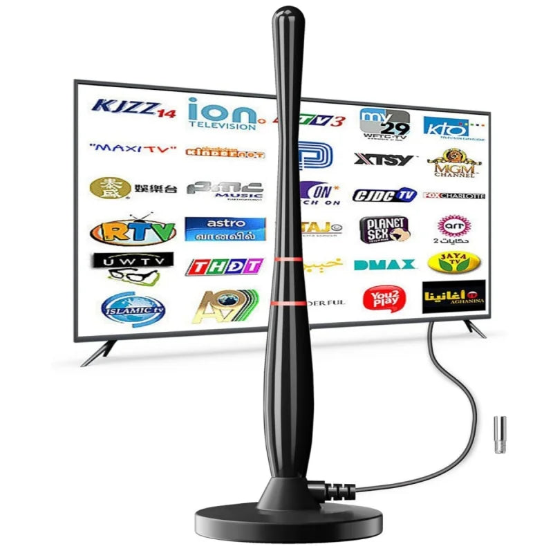 Indoor HDTV Antenna – ATSC & DVB-T2 Free HD TV Reception