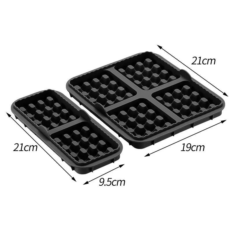 Silicone Air Fryer Biscuit & Waffle Mold Set – Non-Stick Tray
