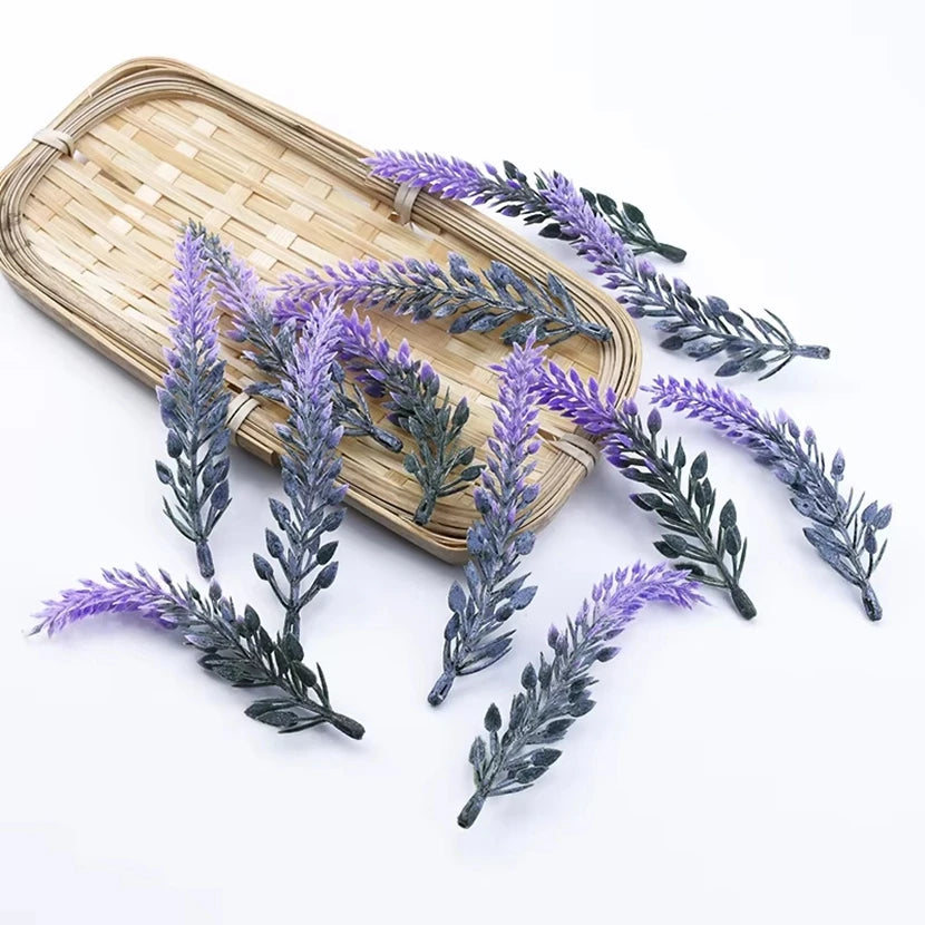 Lavender Artificial Flowers 50/80pcs – Wedding & Home Decor