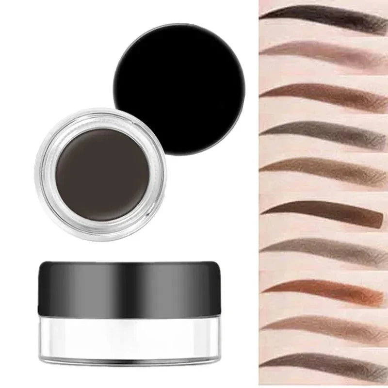 Waterproof 3D Eyebrow Pomade Gel – Natural Long-Lasting Brow