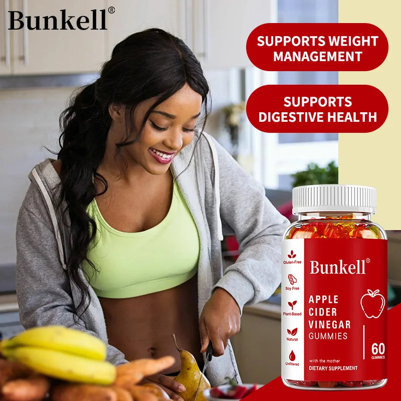 Apple Cider Vinegar Gummies with Vitamin B12 - Support Weight Management, Digestion, Detoxification, and Immune Support Peaceful Pleasures Health and Wellness