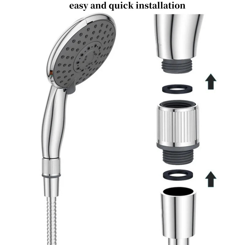 Shower Flow Regulator Shut-Off Valve | G1/2 ABS Chrome