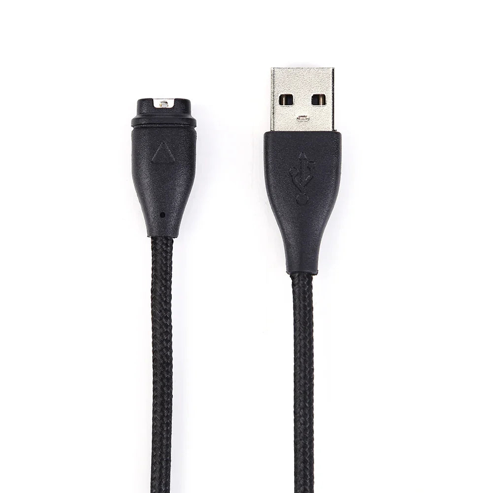 Nylon Braided USB Charger Cable for Garmin Fenix Venu Instinct