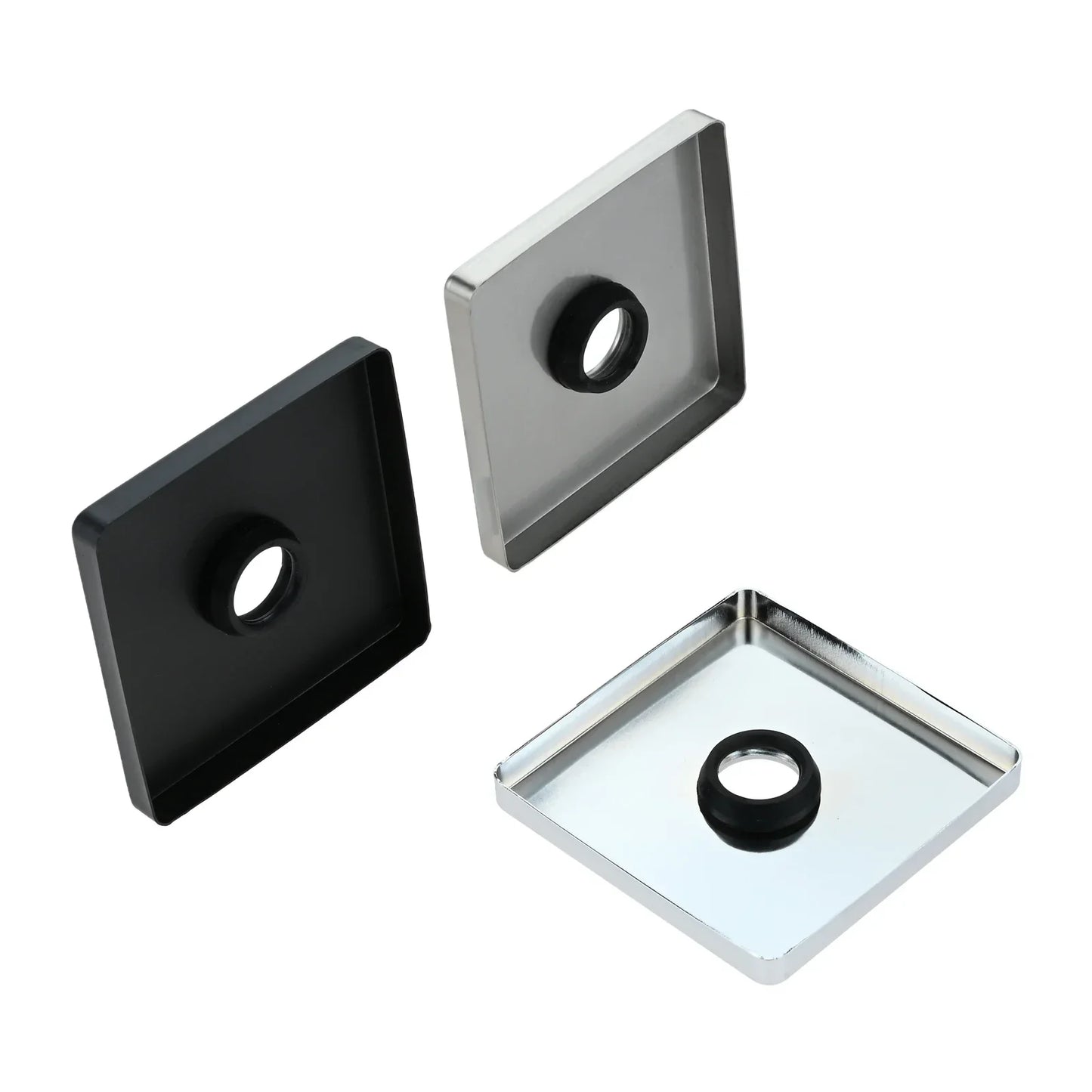3.5" Square Shower Arm Flange Cover | Escutcheon Plate G1/2"