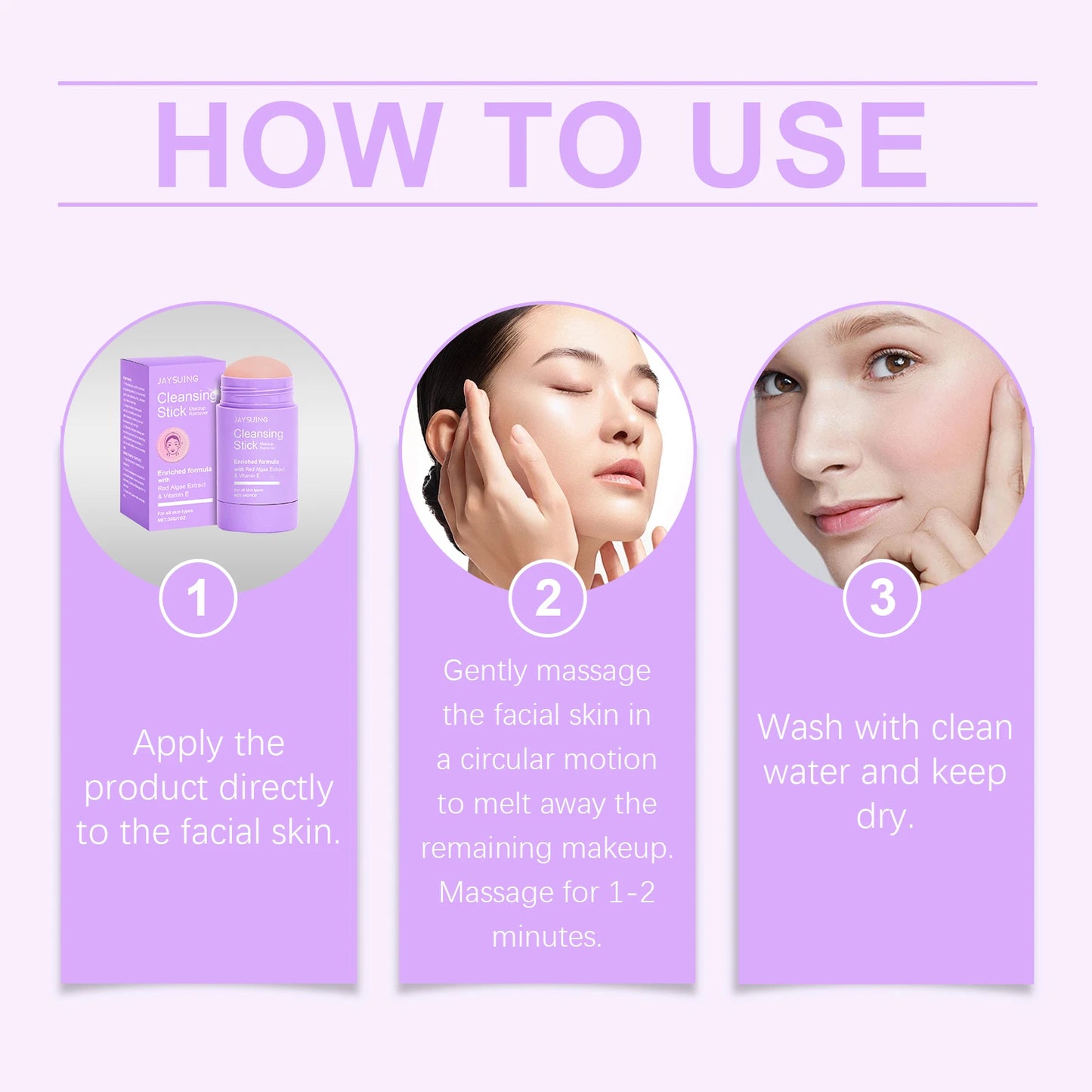Vitamin E Makeup Remover Stick for Deep Cleansing Peaceful Pleasures Health and Wellness