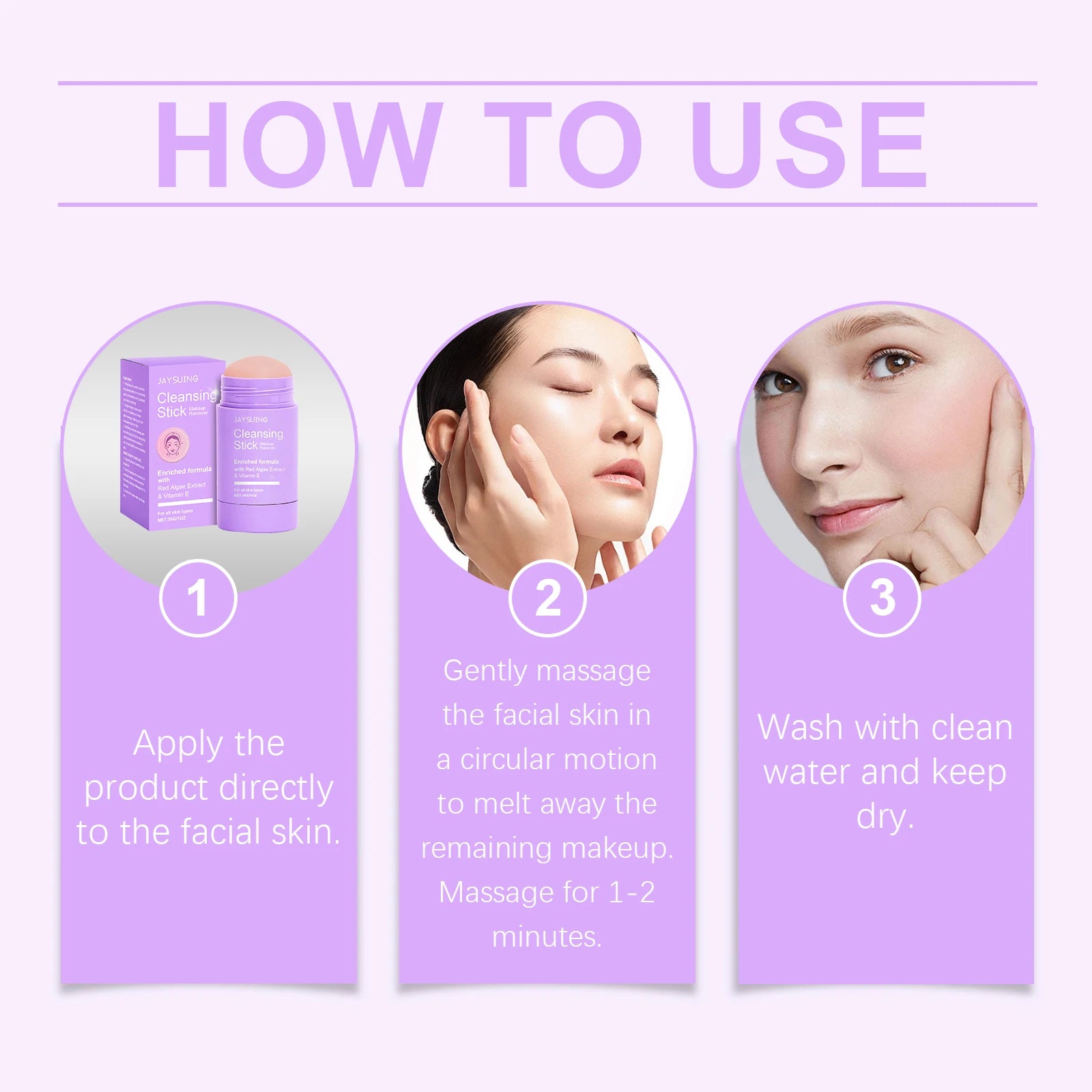 Vitamin E Makeup Remover Stick for Deep Cleansing Peaceful Pleasures Health and Wellness