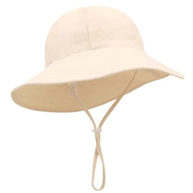 Baby Cotton Bucket Sun Hat UPF50+ | Infant Boys & Girls 6-12M