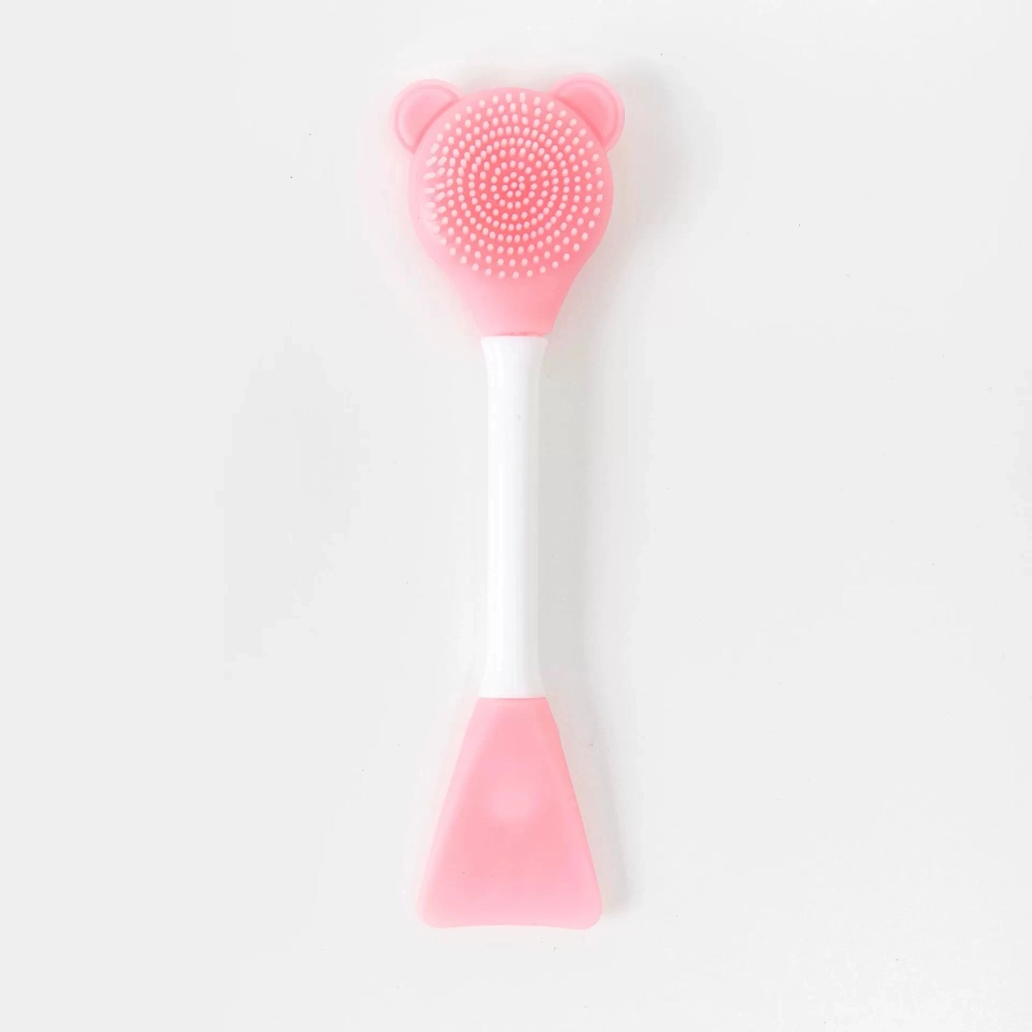 Double-Head Silicone Face Mask Brush & Spatula Applicator