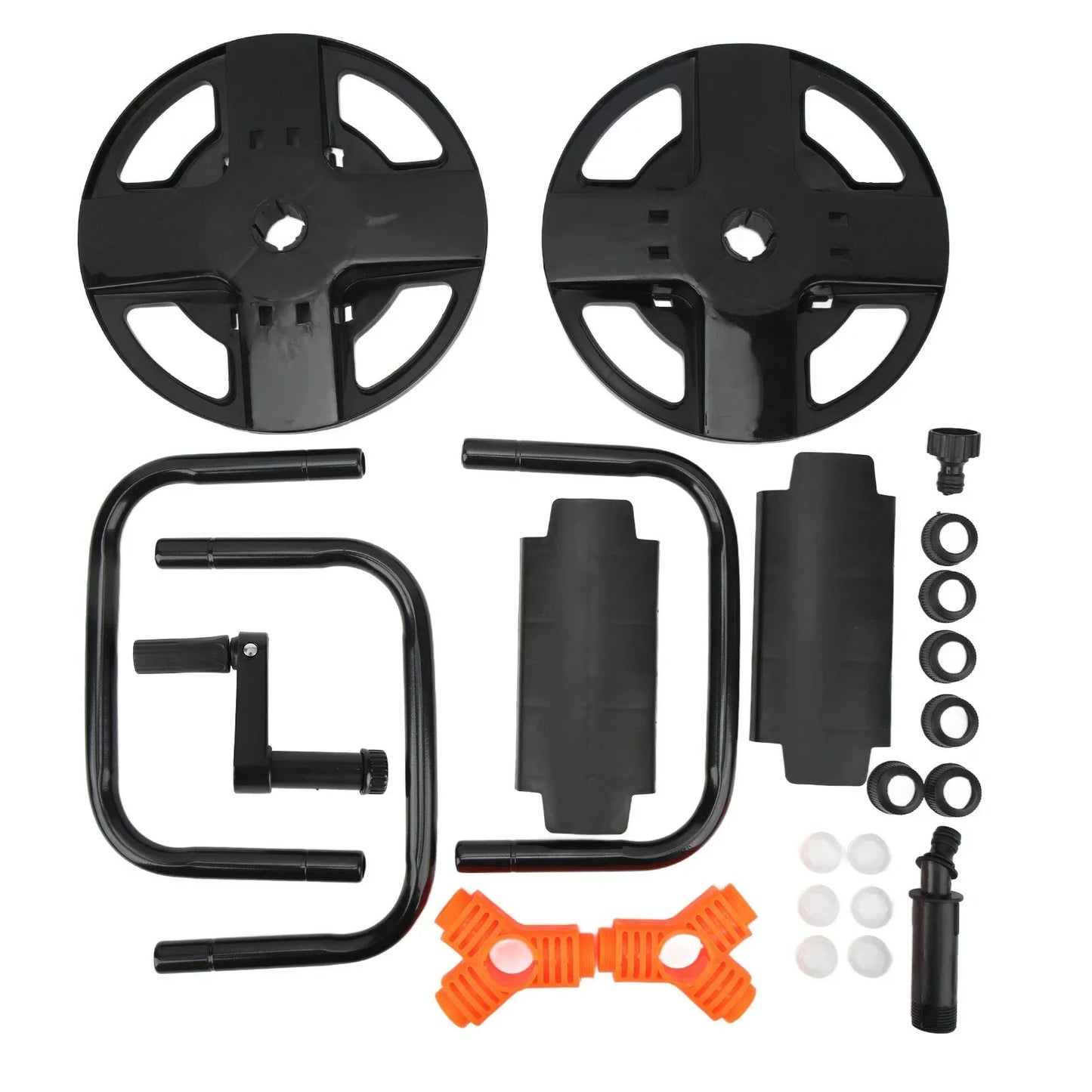 Hose Reel Single Arm Water Pipe Storage Rack ABS Tool Garden Car