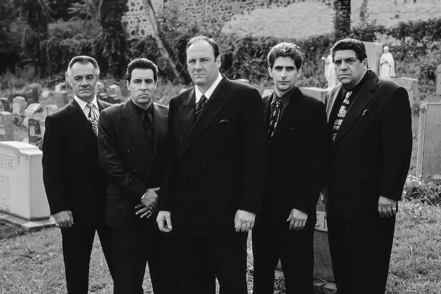 Sopranos Canvas Poster – Vintage TV Series Wall Art Print Canvas Wall Art Peaceful Pleasures Health and Wellness 8 50x70cm Unframed