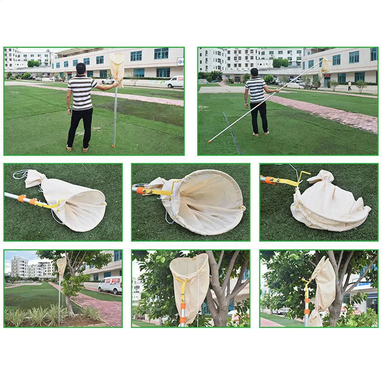Telescopic Bee Swarm Catcher Bag – Steel Frame | Portable