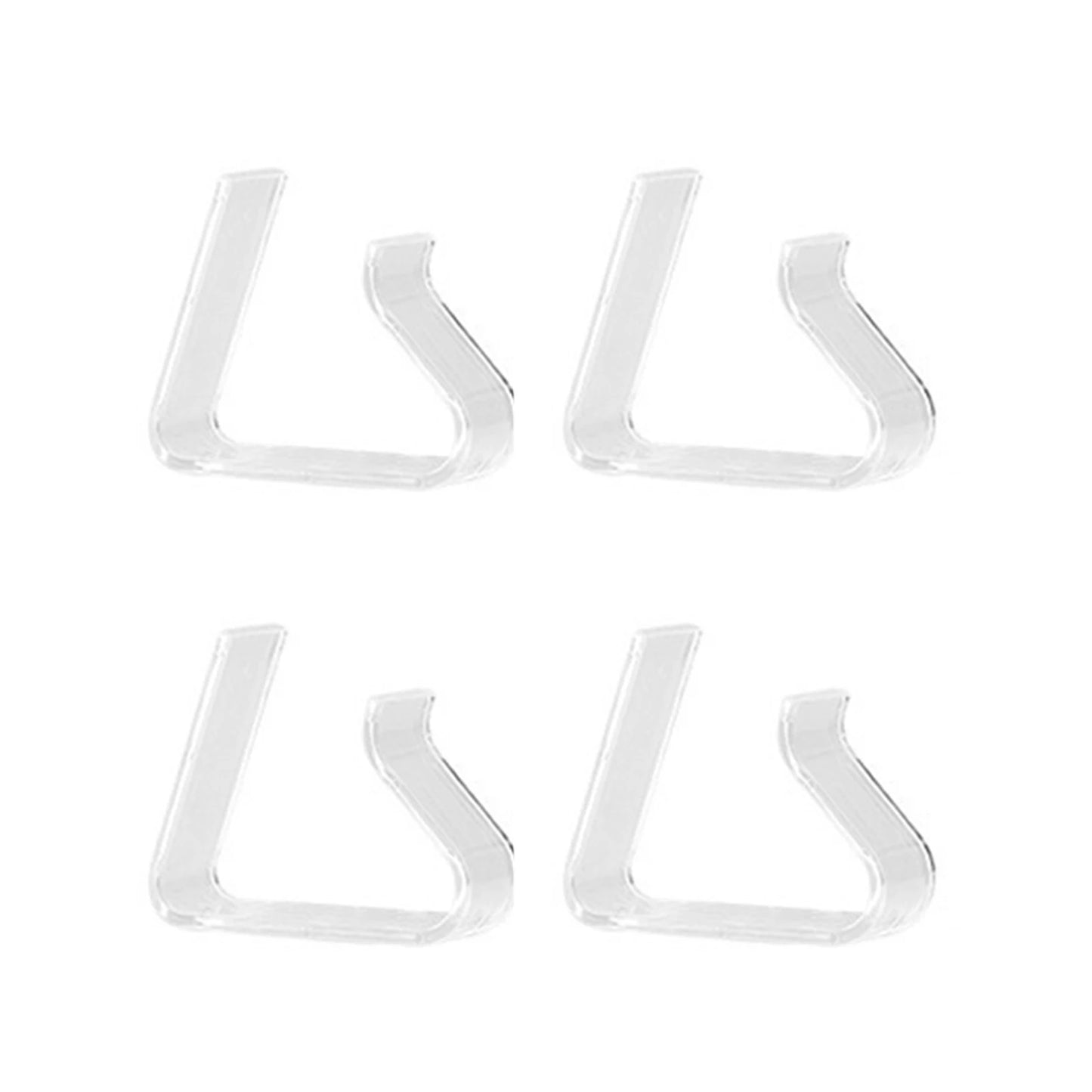 Clear Plastic Tablecloth Clips – Windproof Non-Slip Clamps