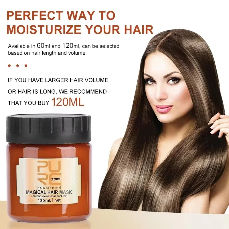 PURC Argan Oil Hair Mask – Nourishing Smoothing Treatment