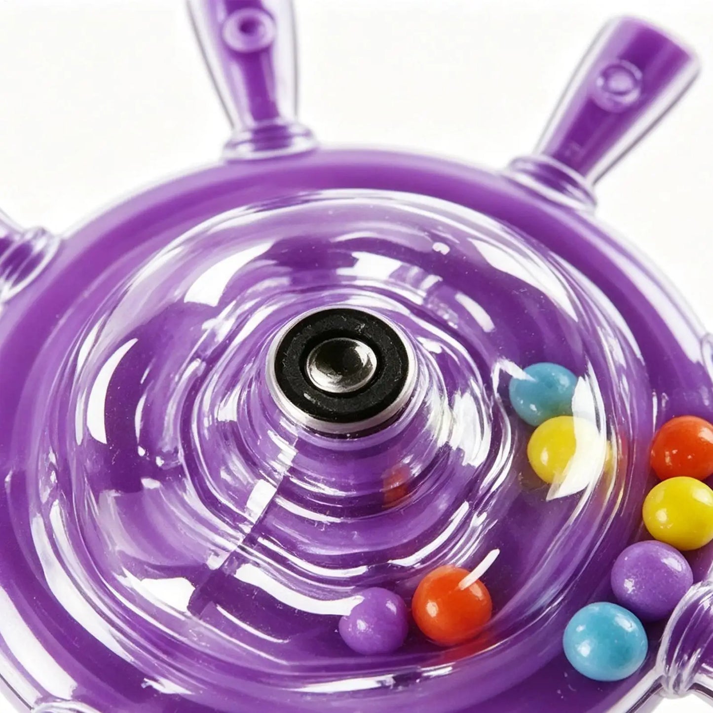 Interactive Rotating Windmill Bird Cage Toy for Parrots