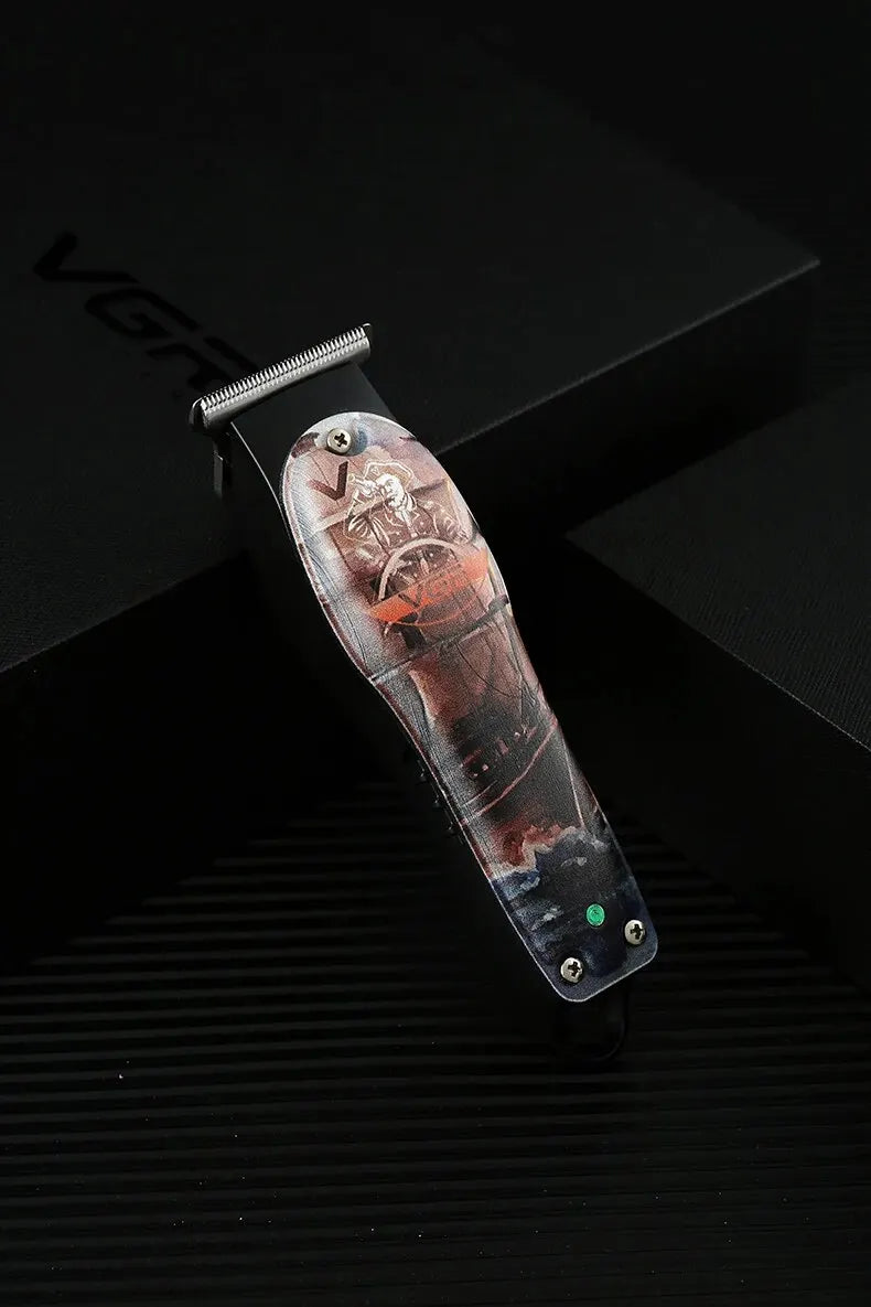 VGR Cross-border New Graffiti Shaver Electric Clipper Professional Electric Hair Clipper Engraving Oil Head Electric Fader V-953 Peaceful Pleasures Health and Wellness