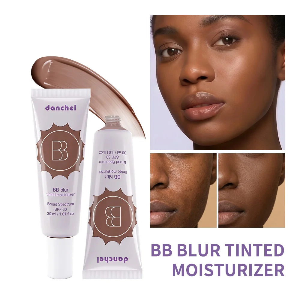 SPF30 BB Blur Tinted Moisturizer Medium Coverage Even Skin Tone Lightweight Sun Protection Face Makeup Peaceful Pleasures Health and Wellness