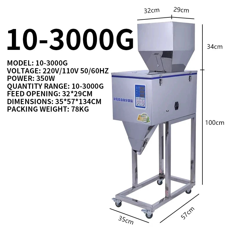 Automatic Weighing & Packaging Machine 100–15000G | CE Certified