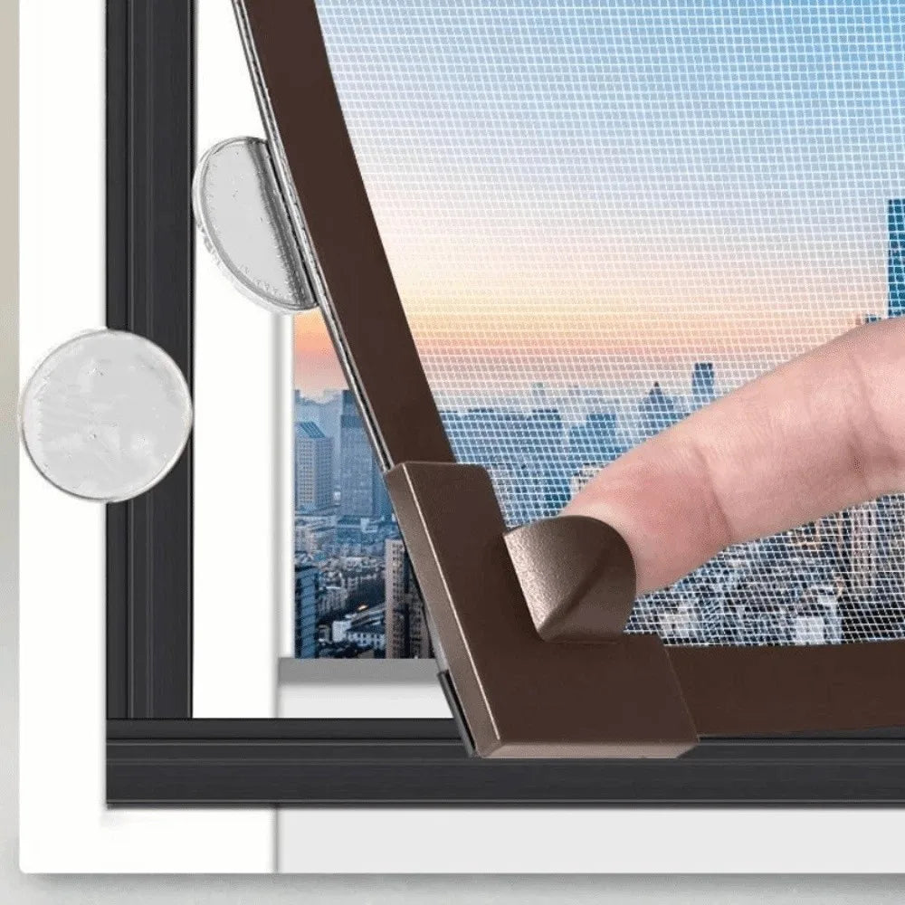 Magnetic Window Screen Mesh – DIY Insect Proof Cuttable Curtain