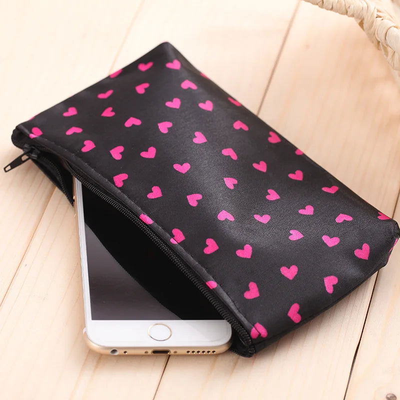 Woman Mini Cosmetic Make Up Bag Multi-Function Storage Bags for Outdoor Traveling Home Supplies Peaceful Pleasures Health and Wellness