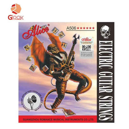 Alice Electric Guitar String Scatter 010 Light A506-L Peaceful Pleasures Health and Wellness