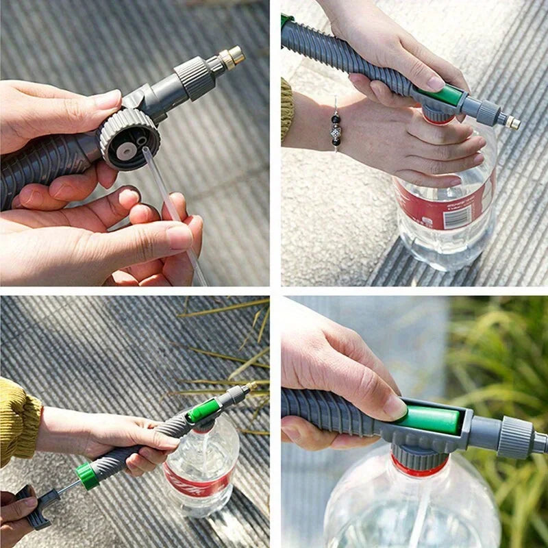 Universal Bottle Spray Head – Garden Watering & Misting