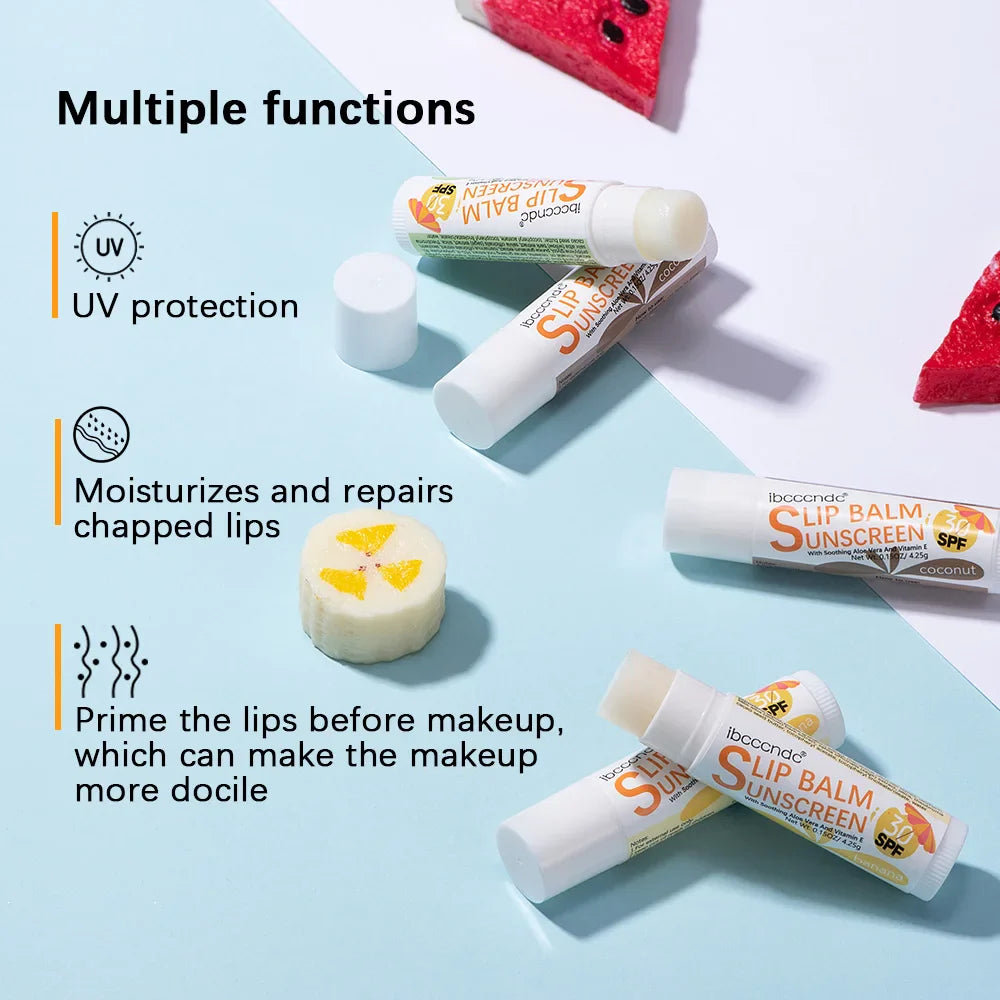 ibcccndc SPF 30 Sunscreen Lip Balm – UV Protection & Moisture