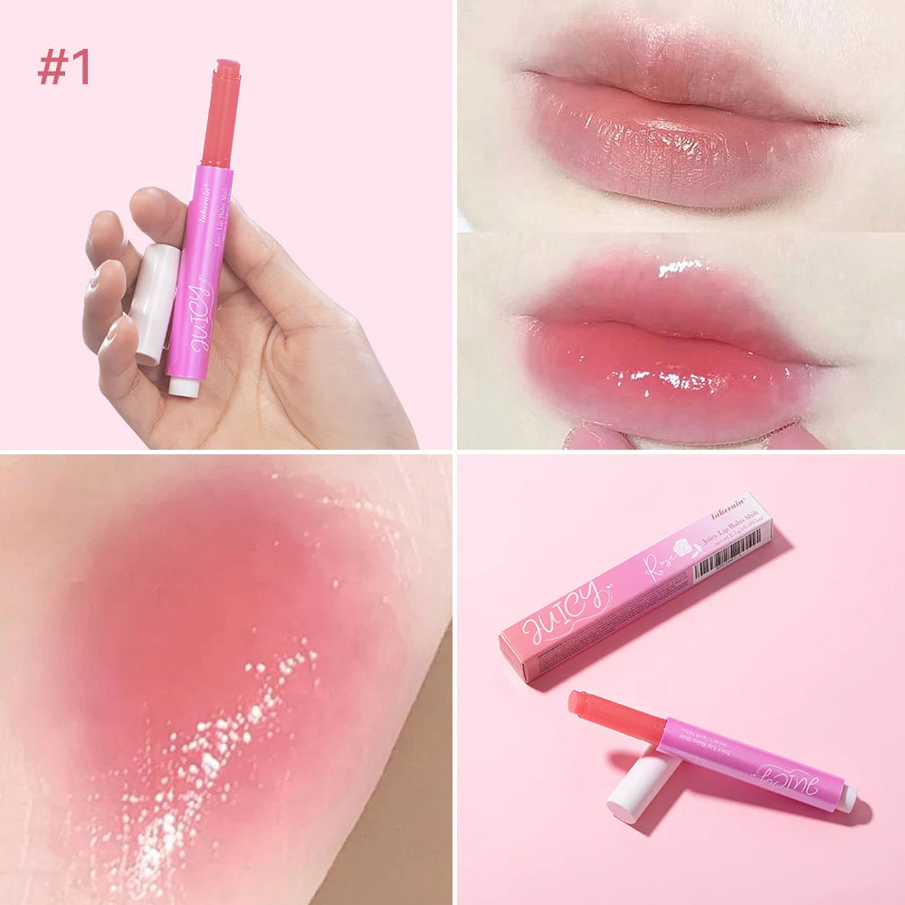 Juicy Lip Balm Shift Nourish Moisturize Long Lasting Hydrating Fade Lip Lines Prevent Dry Lips Magic Color Changing Lipstick Peaceful Pleasures Health and Wellness