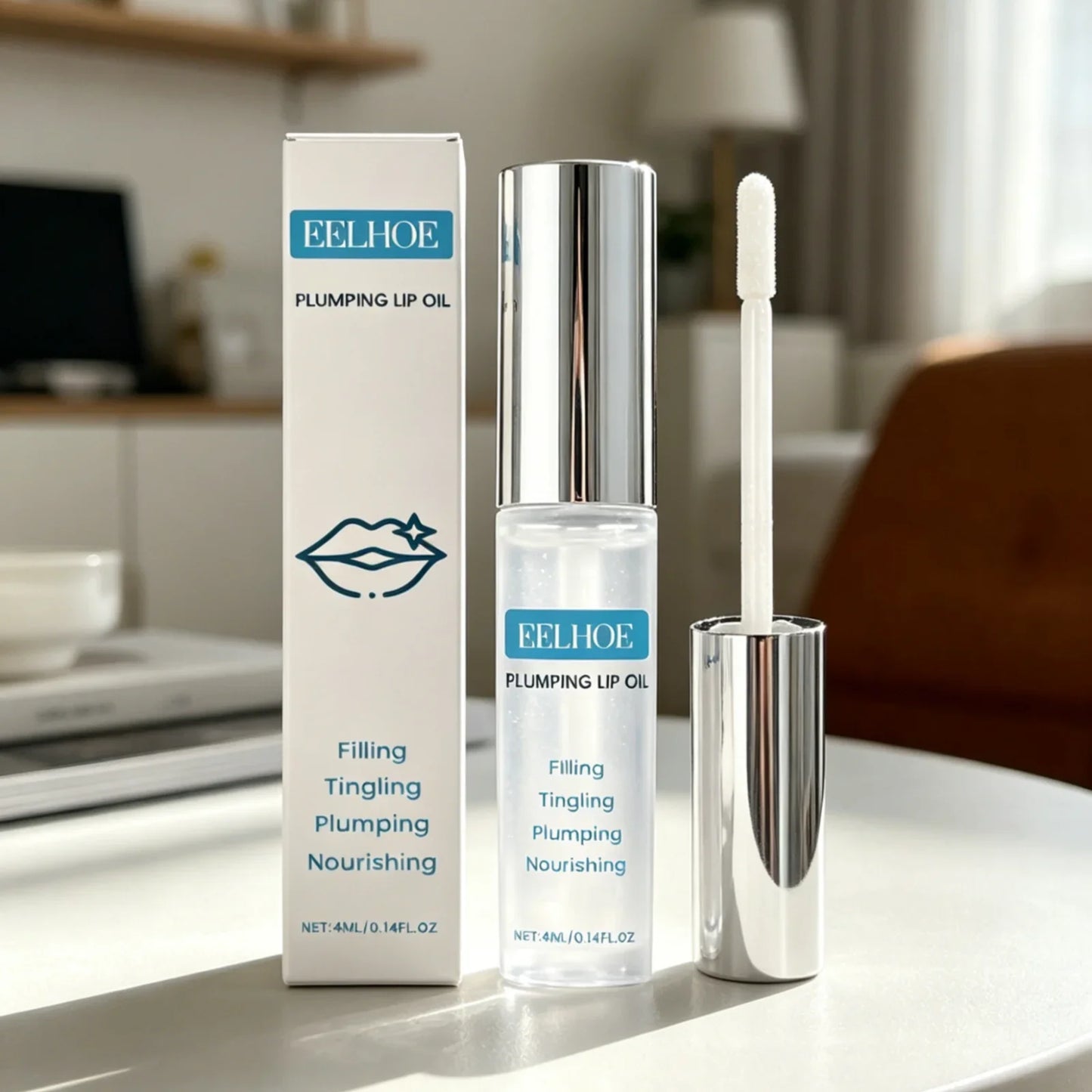 EELHOE Plumping Lip Oil – Moisturizing, Nourishing & Anti-Chap