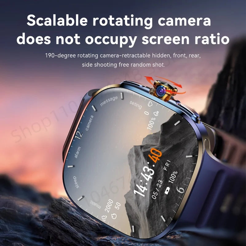 GOLDENSPIKE M99 4G Android Smartwatch – SIM, GPS & 8MP Camera