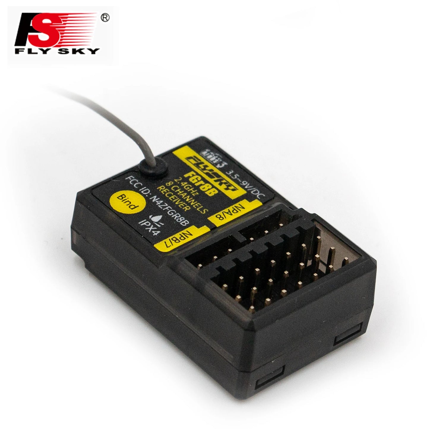 FlySky FGR8B 2.4GHz 8CH AFHDS3 RC Receiver PWM PPM i-Bus