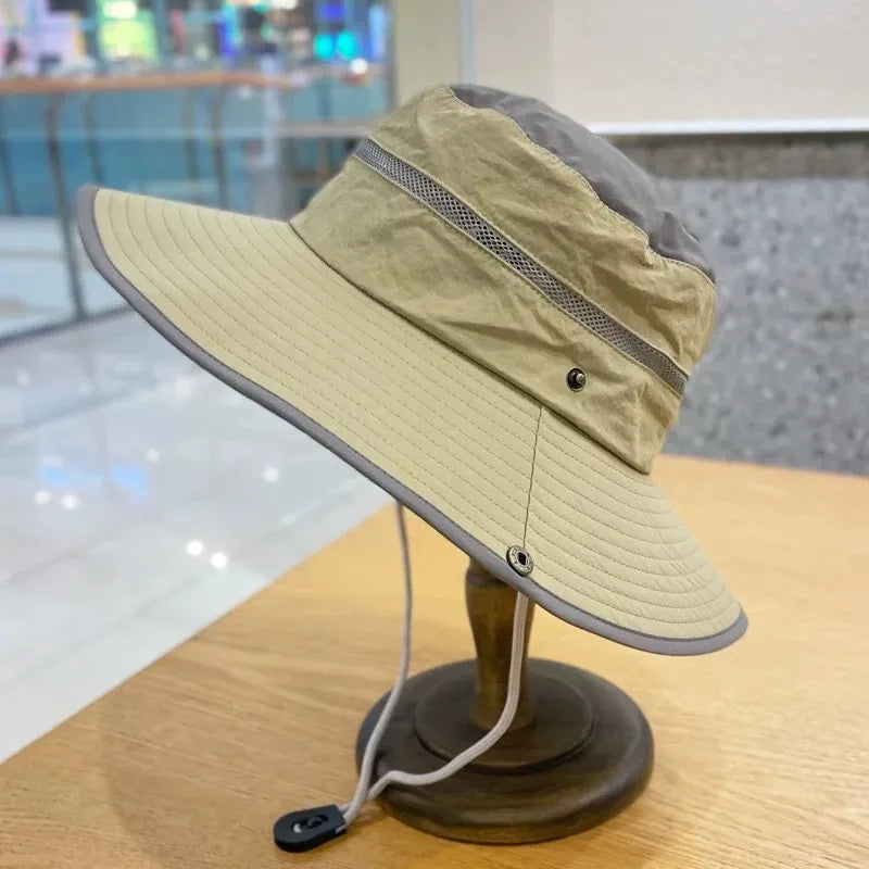Waterproof Fisherman Hat – Sun Protection Outdoor Hiking Cap