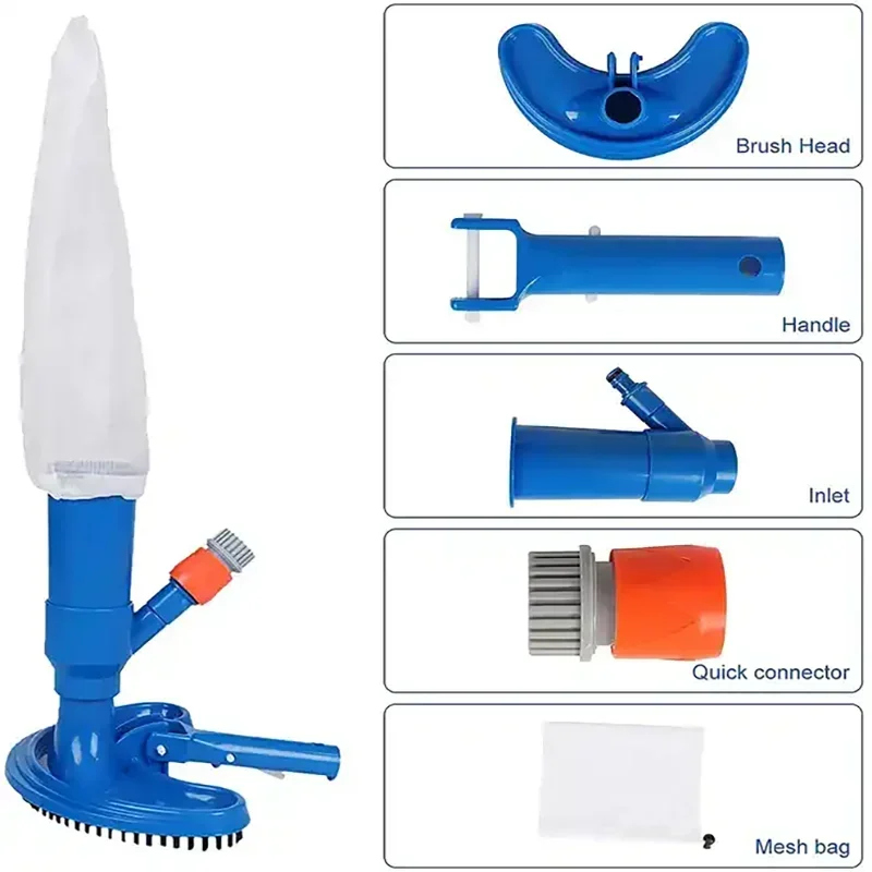 Portable Underwater Pool Vacuum Cleaner – Above & Inground
