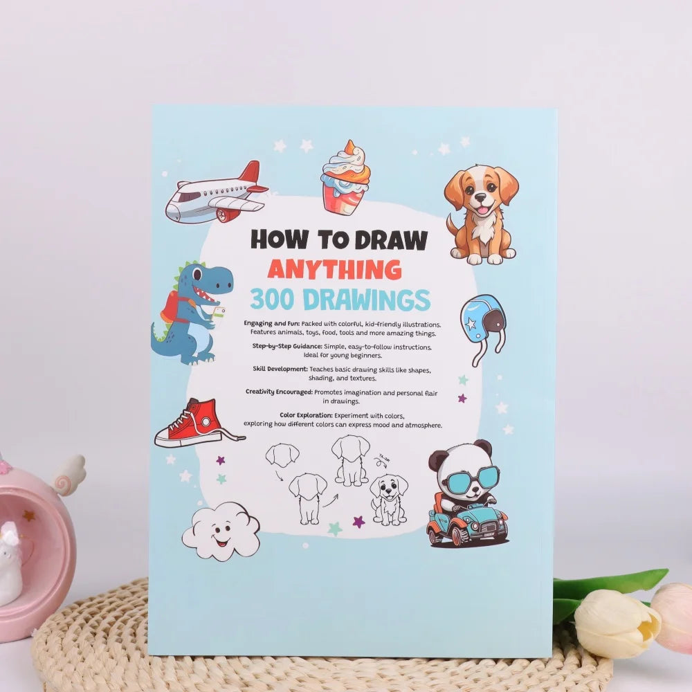 How Draw Everything 300 Drawings Cute Stuff Animals Food Gifts Other
