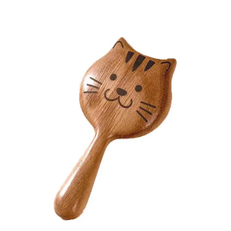 Sandalwood Wide Tooth Scalp Massage Comb – Guasha Hair Care