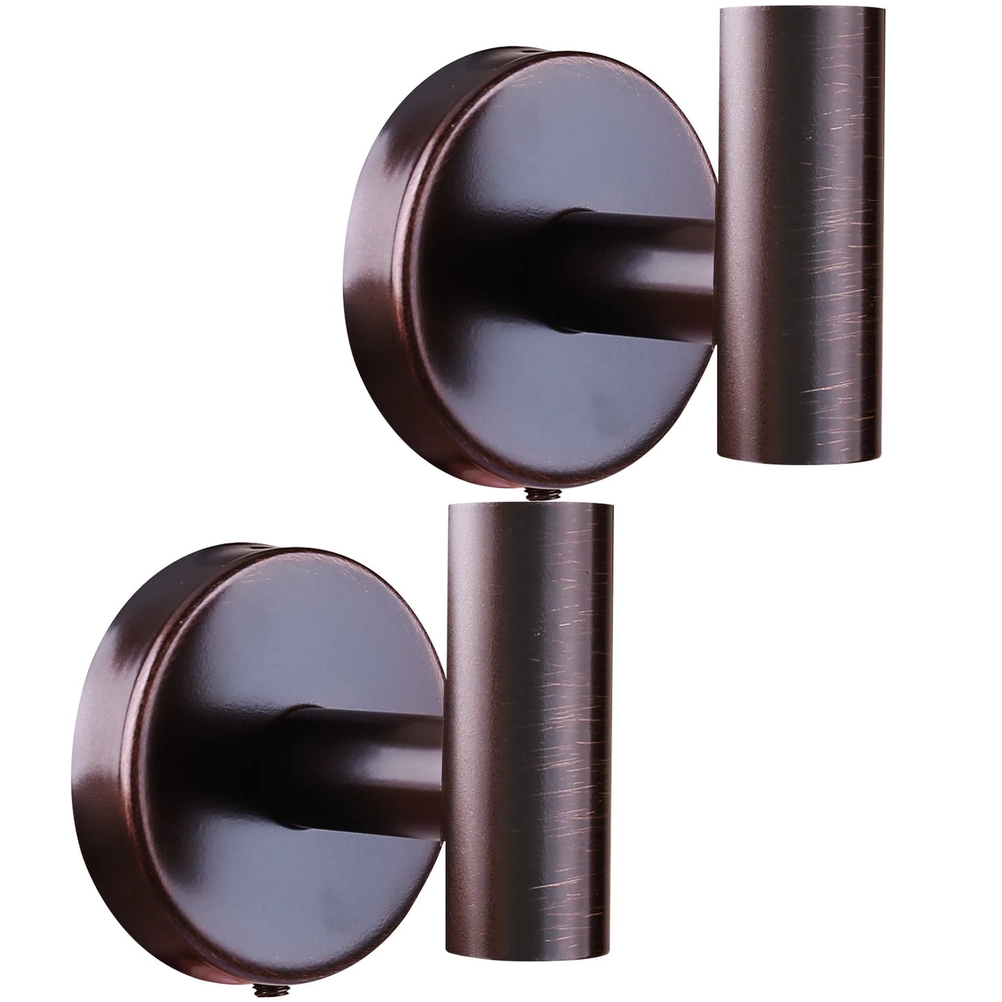 Reusable Stainless Steel Hook Bathroom Wall Mount Hooks Kitchen Bedroom Wall Hanger Robe Coat Holder Heavy Duty Towel Tool Peaceful Pleasures Health and Wellness Bronze Set of 2