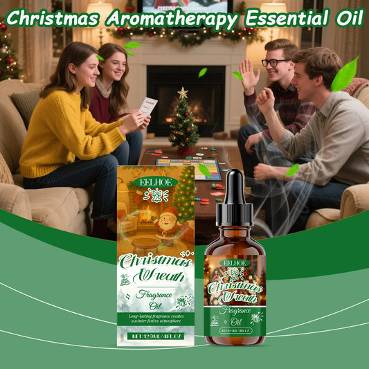 Christmas Aromatherapy Essential Oil 120ml – Holiday Diffuser