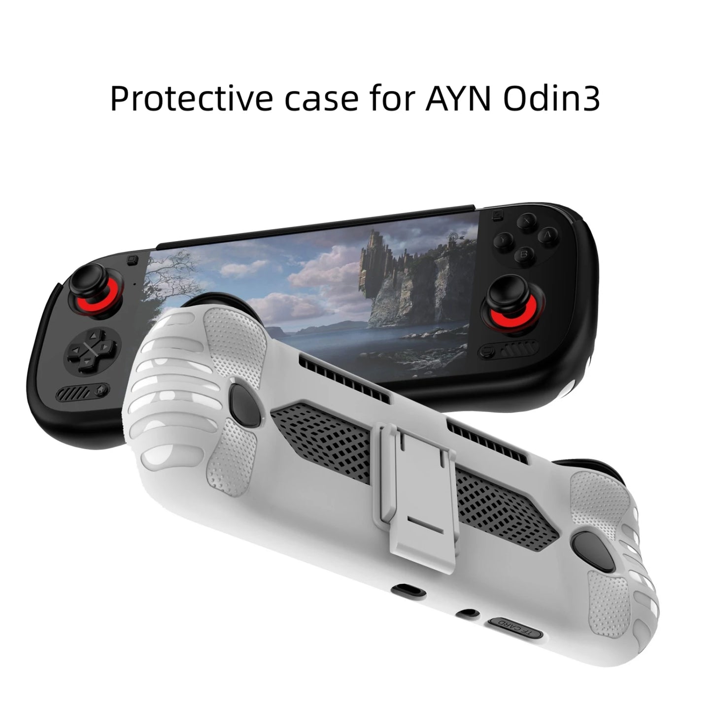 TPU Protective Cover For AYN Odin3 Gaming Console Protective Case Dustproof And Anti-Collision Gaming Console Accessories Peaceful Pleasures Health and Wellness